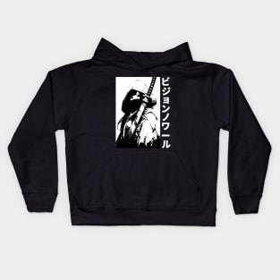 Japanese Anime Manga Samurai Girl Streetwear Kids Hoodie